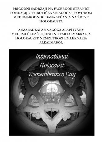 Međunarodni dan na sećanja na žrtve holokausta